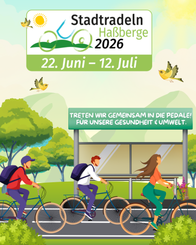 Treten wir gemeinsam in die Pedale Für unsere Gesundheit Umwelt. 1