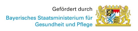 Gefördert duch das Bayerische Staatsministerium für Gesundheit und Pflege